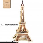 O-Aesir 3D DIY Wooden Puzzles Eiffel Tower Model Toy and Hobby for Kids  B013FMAKAO